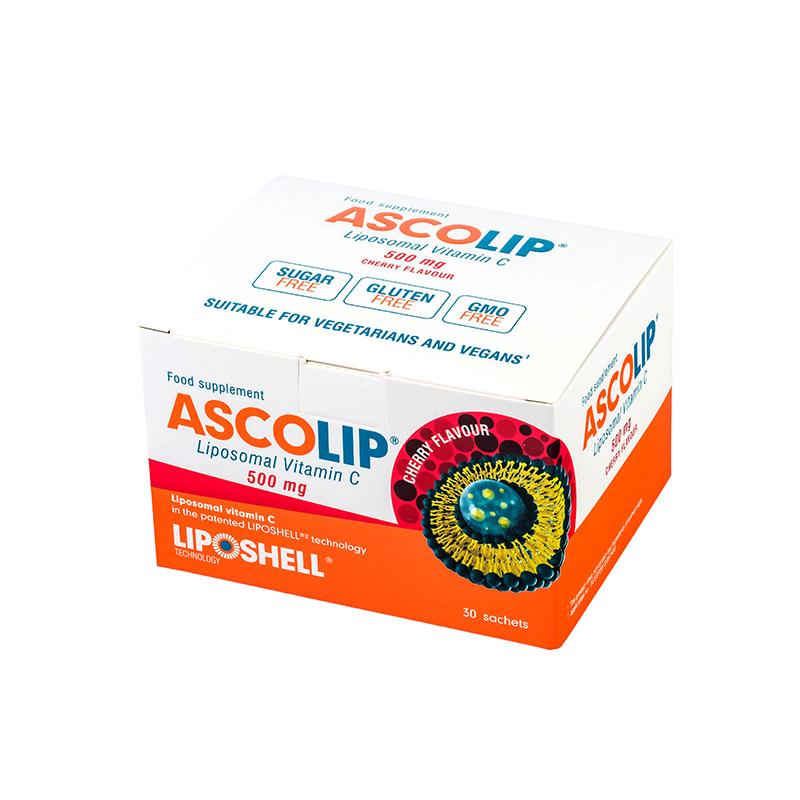 Ascolip — Vitamina C lipozomală 500 mg